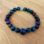 Purple and Turquoise Tiger Eye